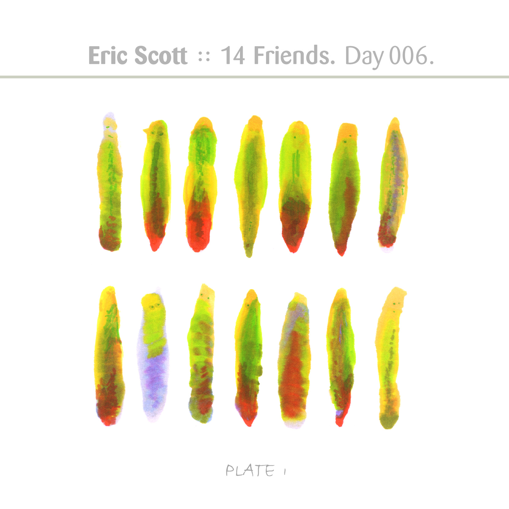 “14 Friends” by Eric Scott [Day 006]