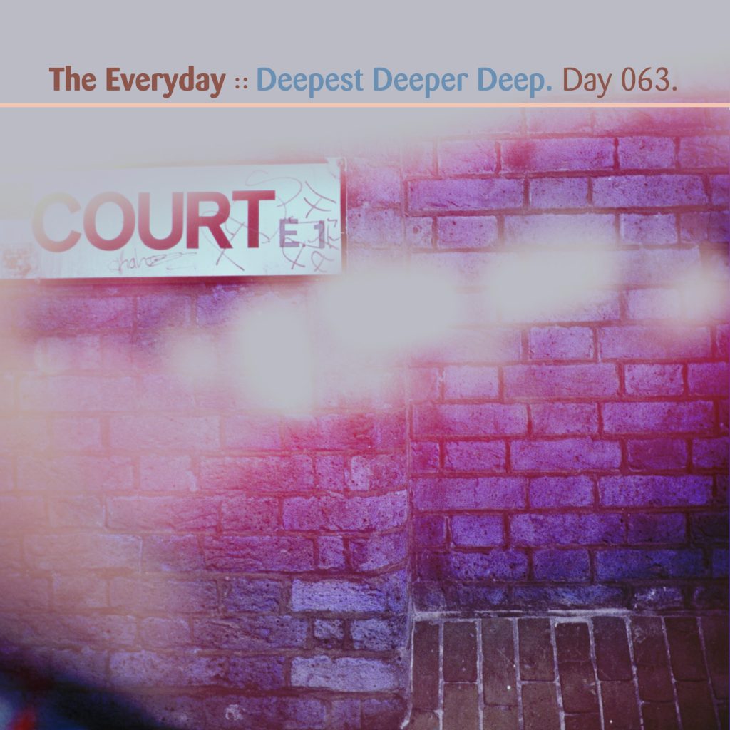 “Deepest, Deeper, Deep” by Eric Scott & The Everyday [Day 063]